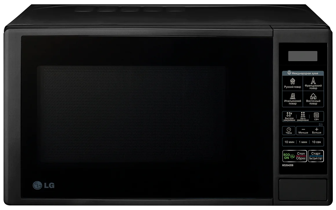 

Микроволновая печь соло LG MS2042DB черный, MS2042DB