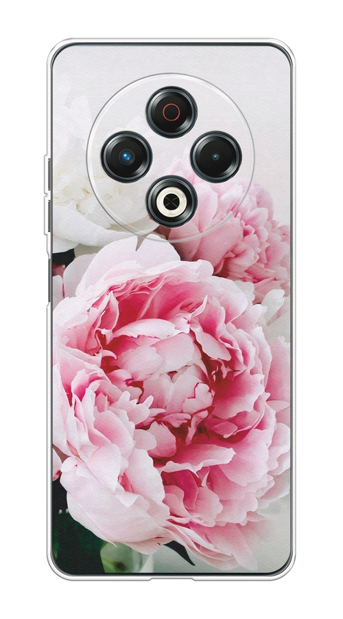 

Чехол на Tecno Spark 30 Розовые и белые пионы, Розовый;белый, 309150-1
