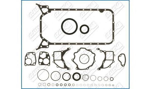 

Прокладки блок картера (комплект 5 прокладок 3 сальника 8 маслосъемных колпачков) Ajusa 54