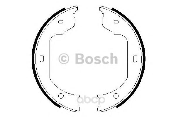 

Колодки Торм.Бараб.Ручн.Торм.[185X30] Bosch 0986487625