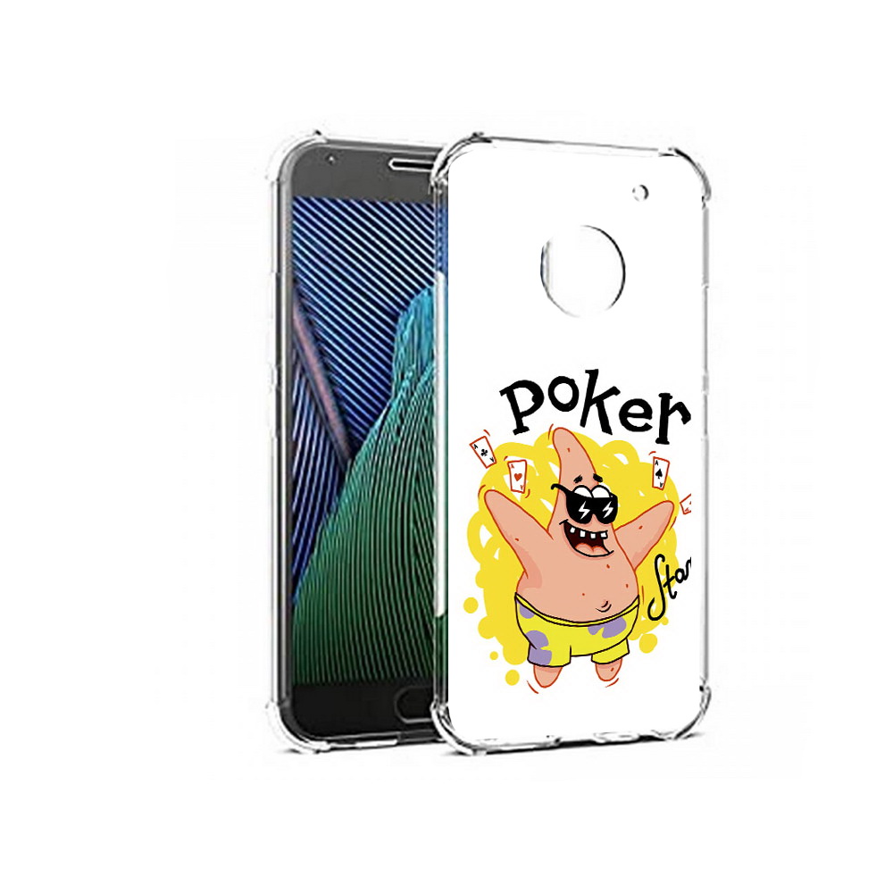

Чехол MyPads Tocco для Motorola Moto G5 Патрик (PT67504.367.133), Прозрачный, Tocco