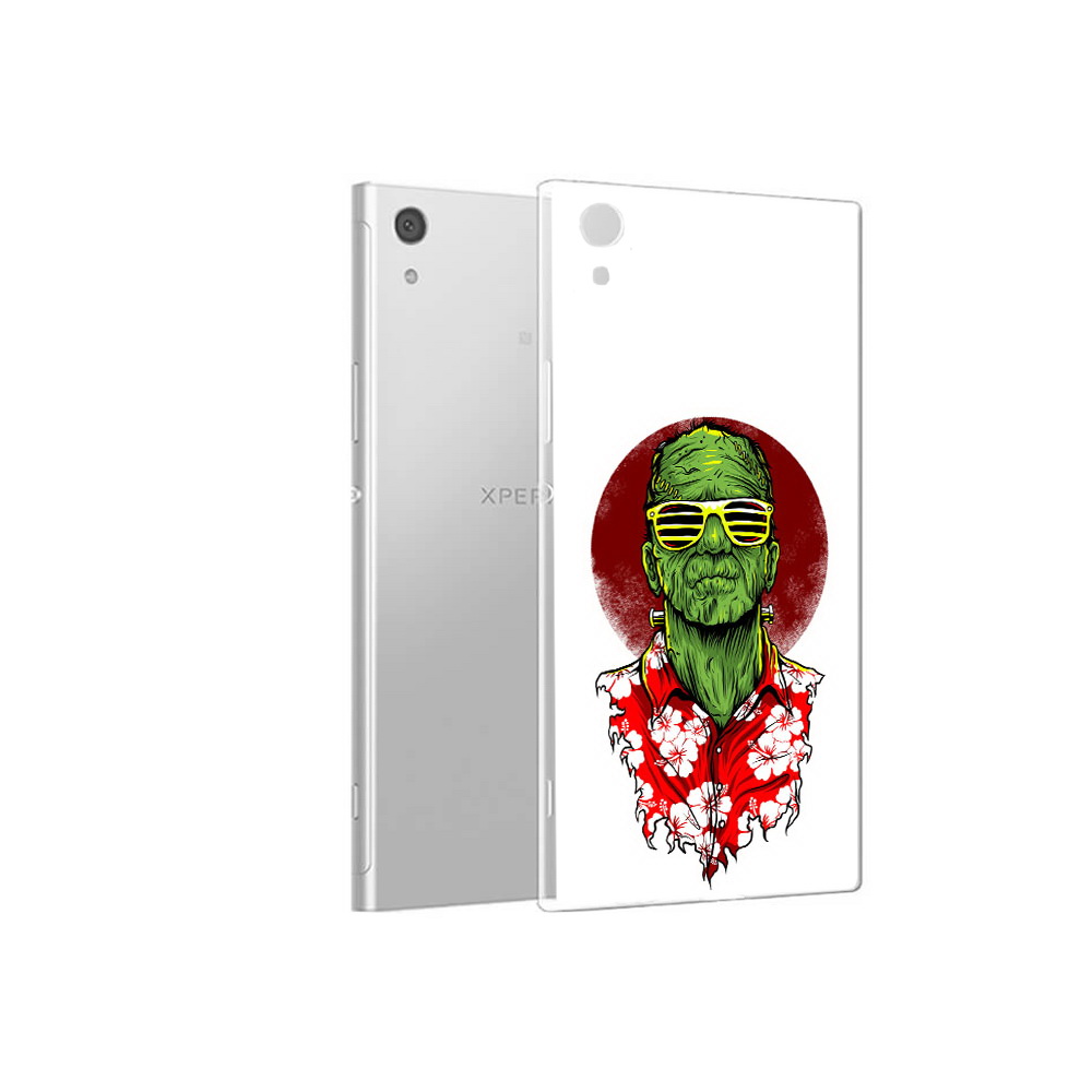 

Чехол MyPads Tocco для Sony Xperia XA1 крутой зеленый мужчина в очках (PT67093.240.424), Прозрачный, Tocco