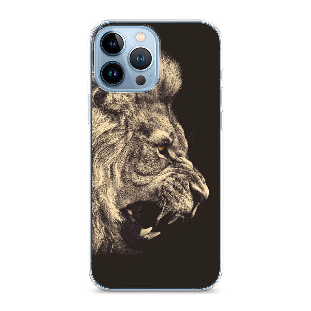 фото Чехол awog "львиный рык 2" для apple iphone 13 pro max