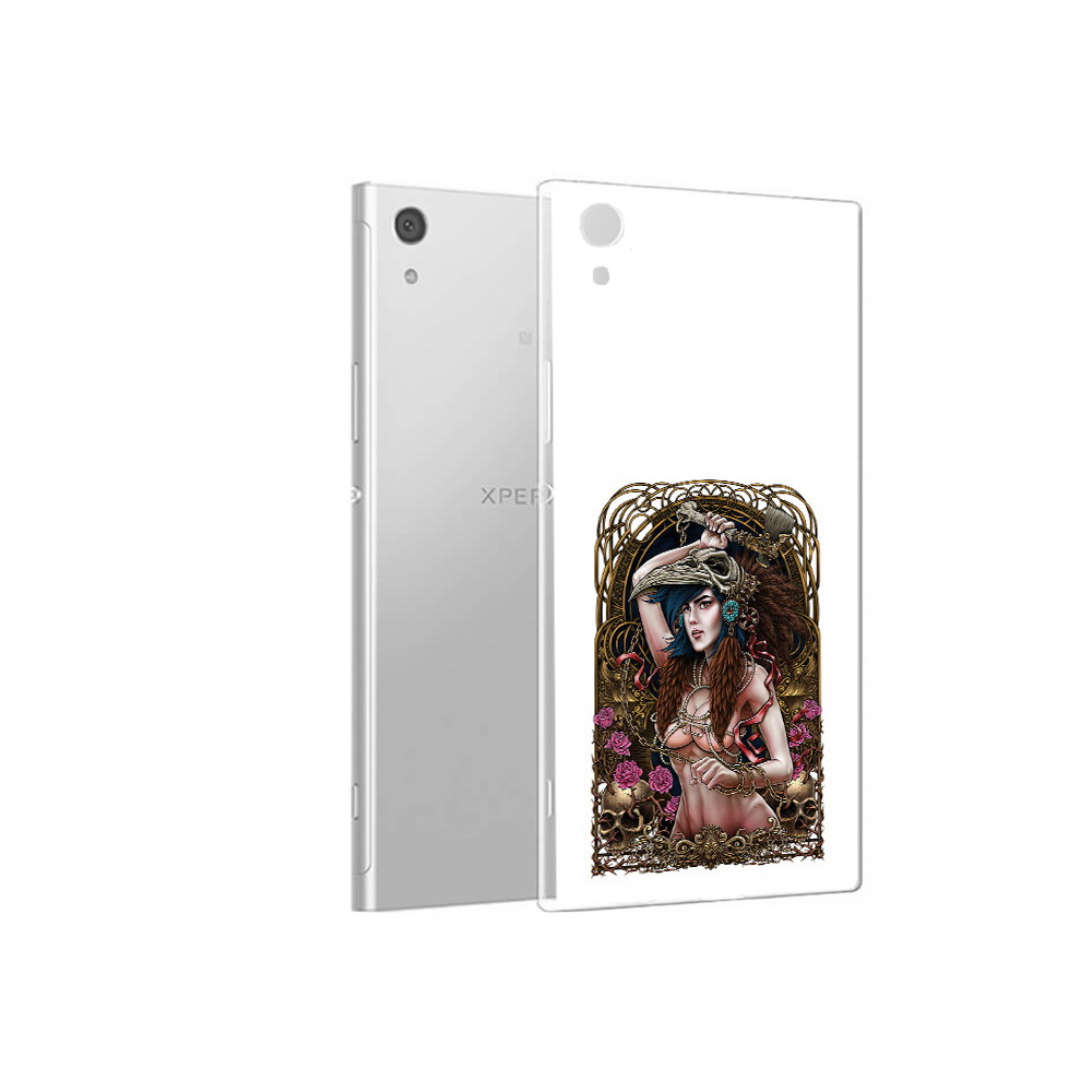 

Чехол MyPads Tocco для Sony Xperia XA1 красивая девушка рисунок (PT67093.240.407), Прозрачный, Tocco