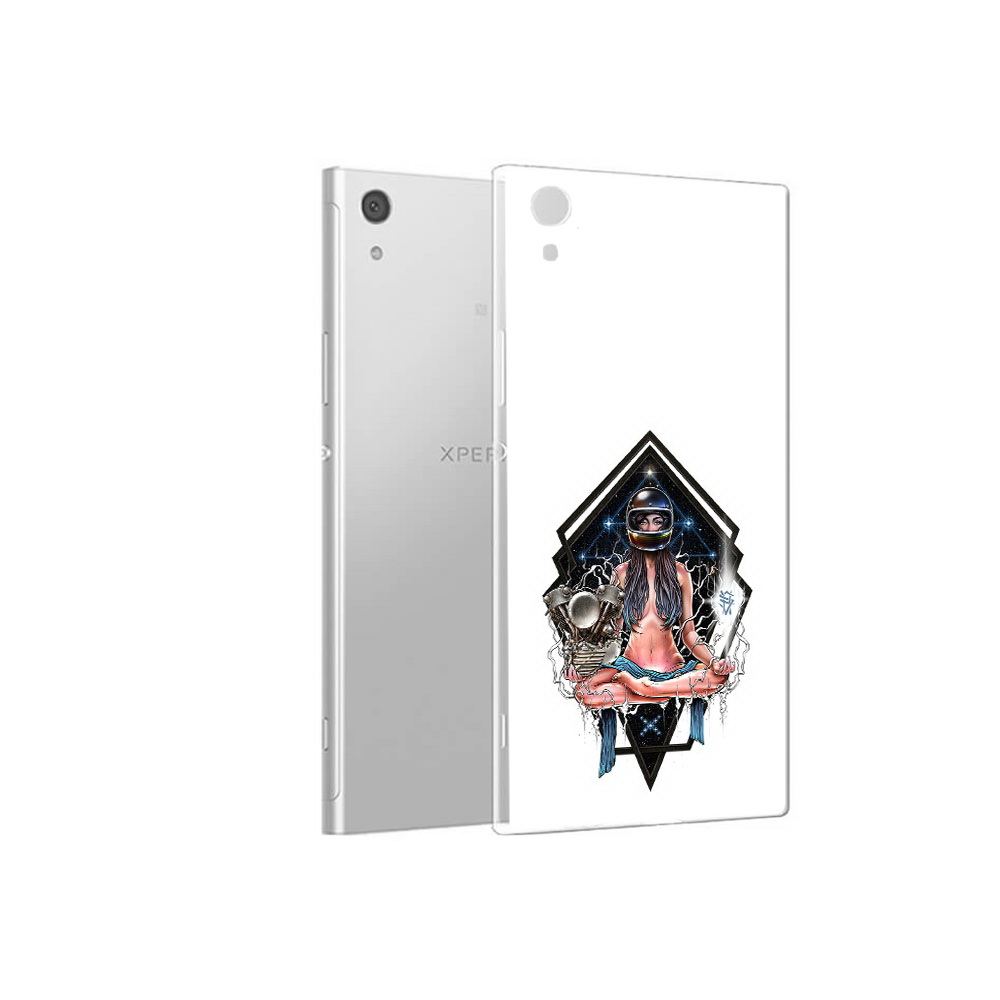 

Чехол MyPads Tocco для Sony Xperia XA1 красивая девушка в шлеме (PT67093.240.406), Прозрачный, Tocco