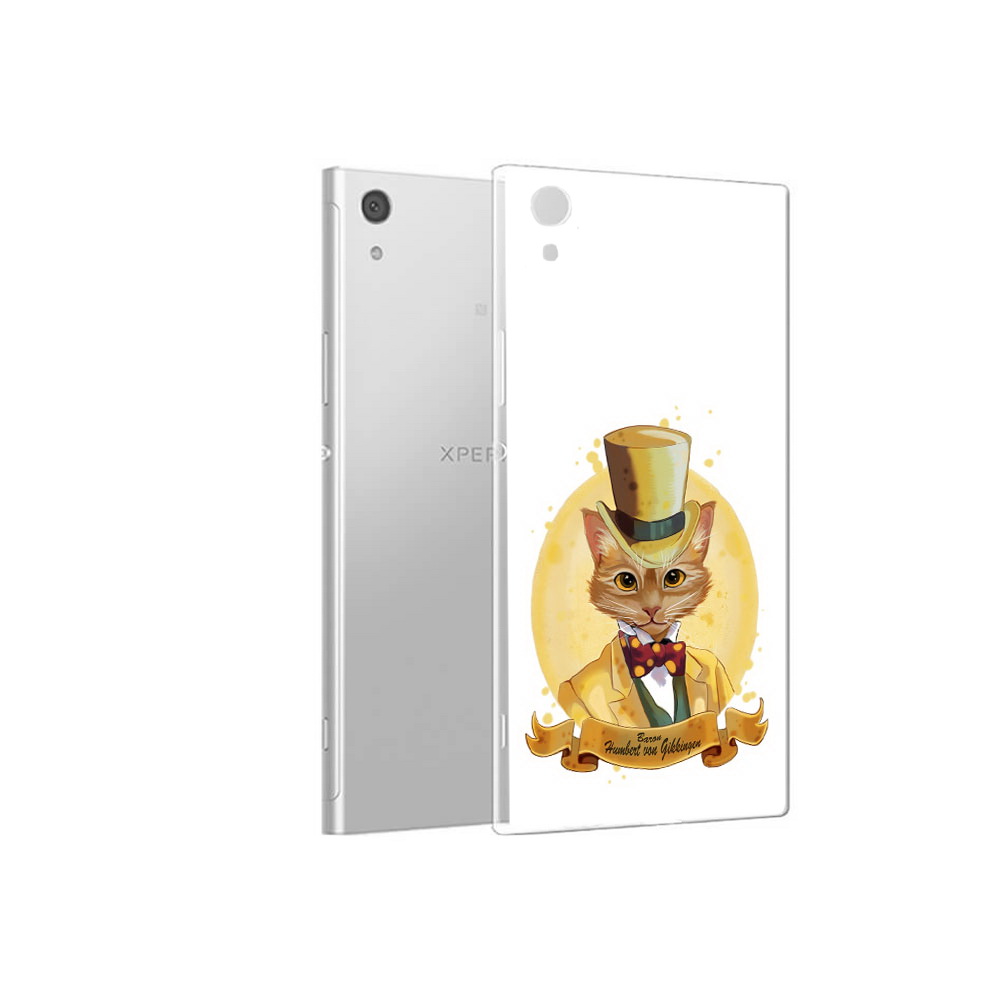 

Чехол MyPads Tocco для Sony Xperia XA1 кот юрист (PT67093.240.401), Прозрачный, Tocco