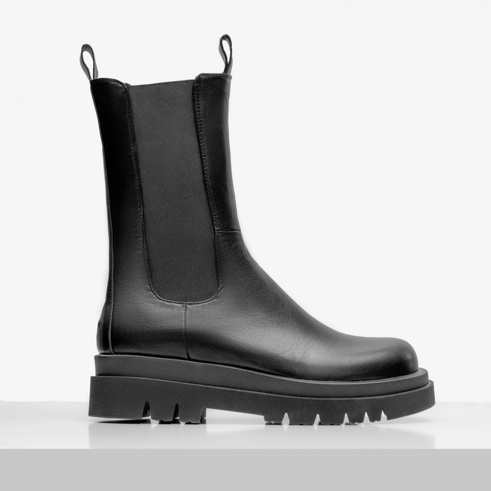 

Полусапоги женские NoBrand 1040 черные 40 RU, Черный, 1040