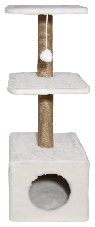 

Домик для кошек Lelap Luciole, серый, 35x35x110см
