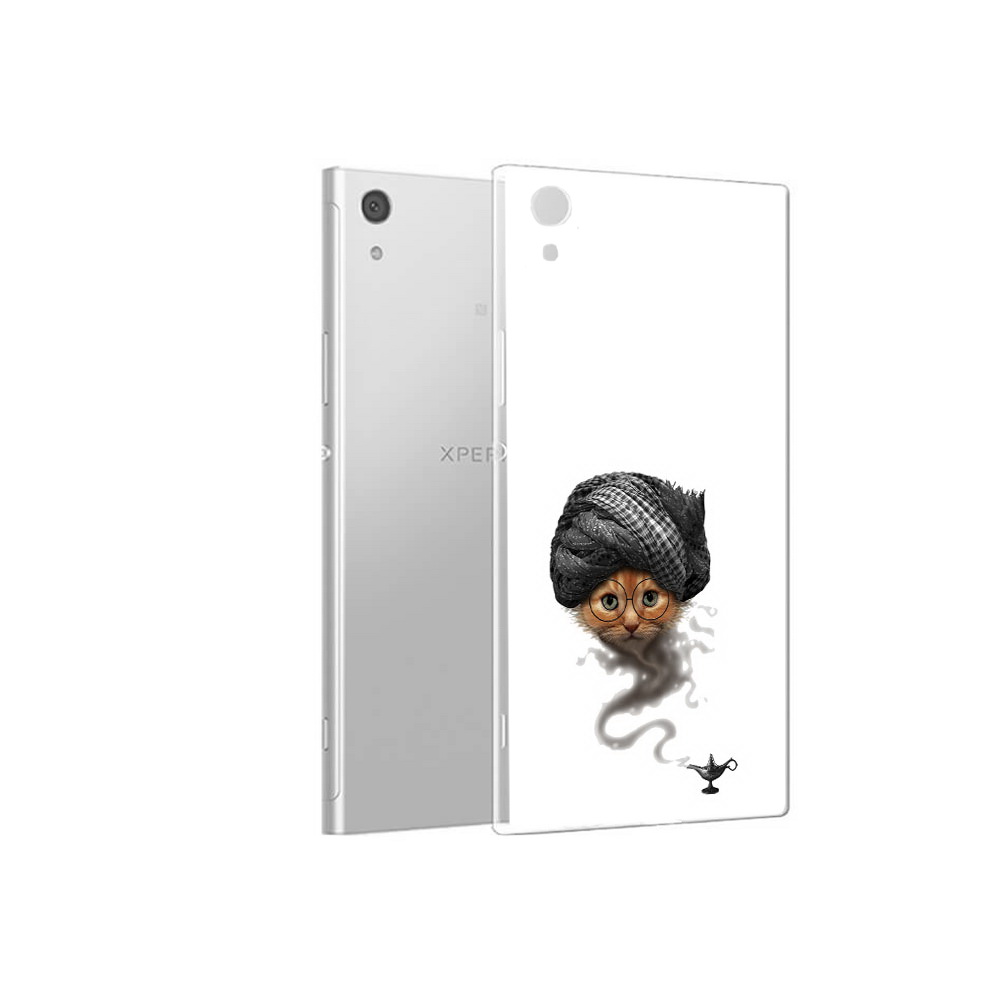 

Чехол MyPads Tocco для Sony Xperia XA1 кот джин (PT67093.240.398), Прозрачный, Tocco