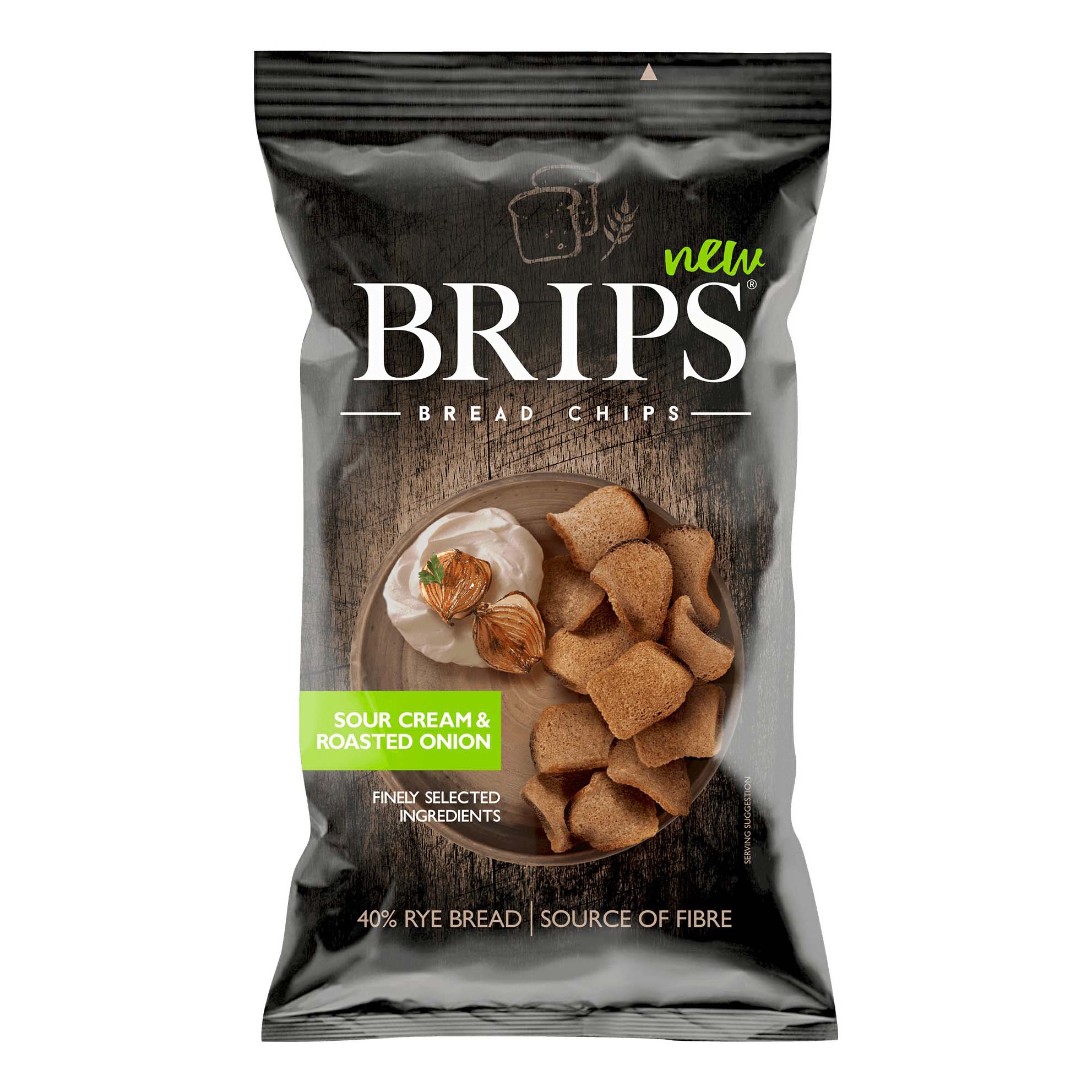 

Чипсы хлебные Brips со вкусом сметана и лук 60 г