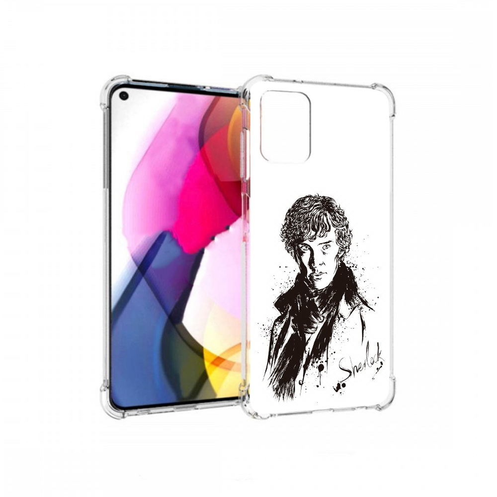 

Чехол MyPads Tocco для Motorola Moto G шерлок холмс портрет (PT227060.366.698), Прозрачный, Tocco