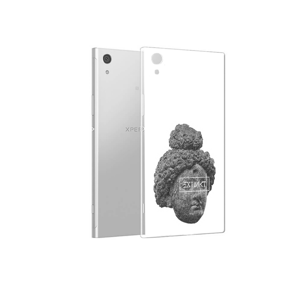 

Чехол MyPads Tocco для Sony Xperia XA1 каменное лицо девушки (PT67093.240.383), Прозрачный, Tocco