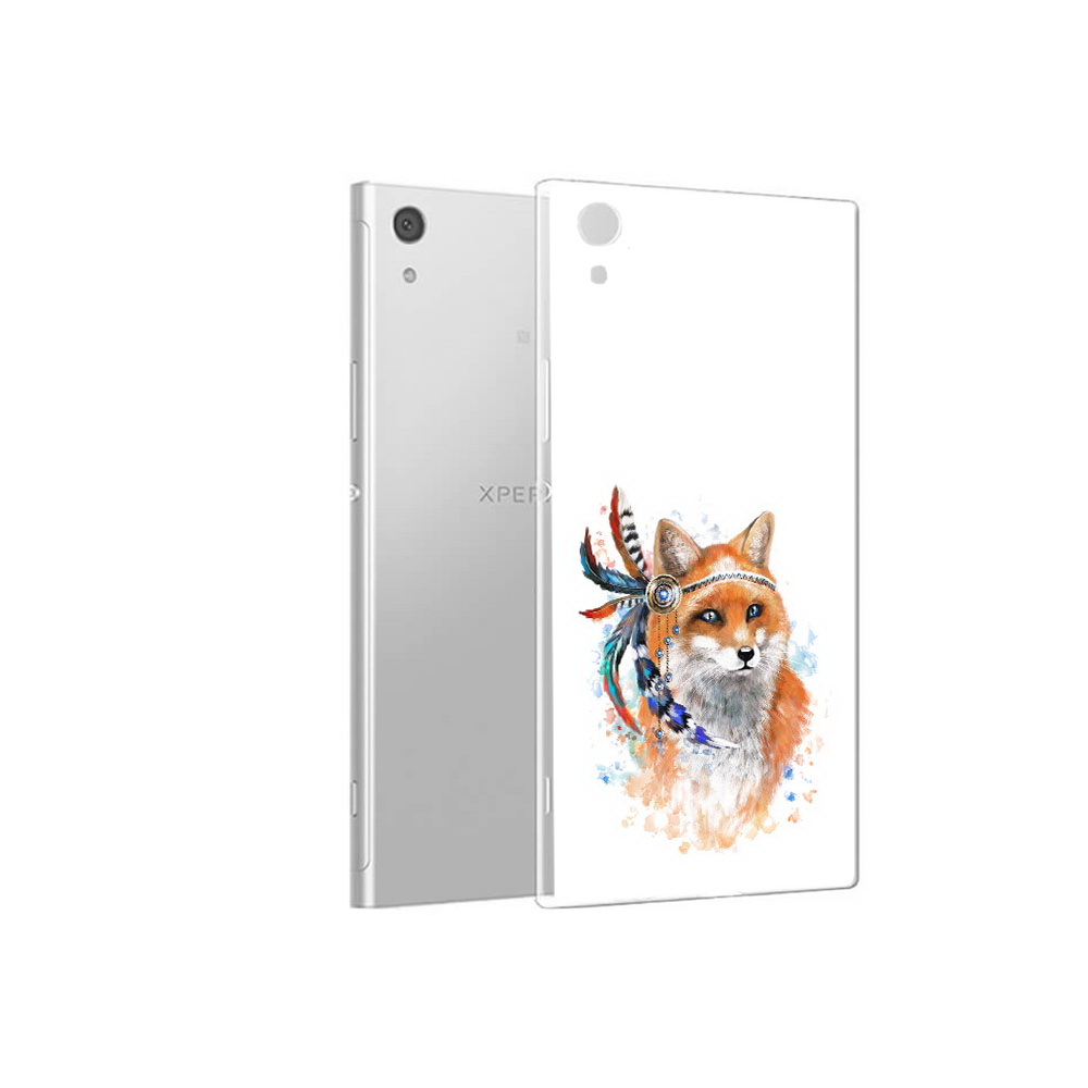 

Чехол MyPads Tocco для Sony Xperia XA1 инду лиса (PT67093.240.377), Прозрачный, Tocco