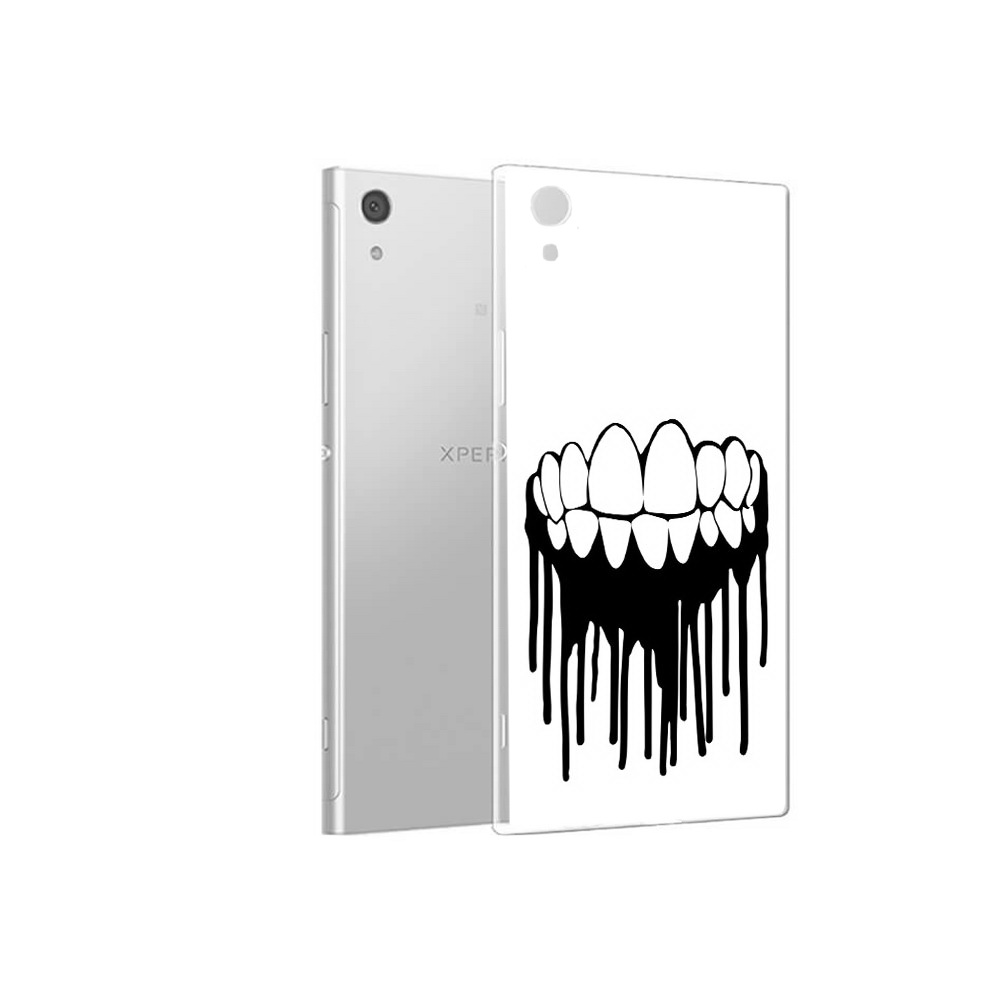 

Чехол MyPads Tocco для Sony Xperia XA1 зубы (PT67093.240.372), Прозрачный, Tocco