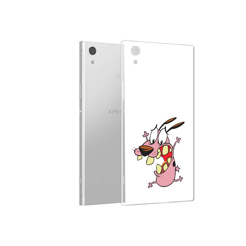 

Чехол MyPads Tocco для Sony Xperia XA1 зубастый бобик (PT67093.240.371), Прозрачный, Tocco