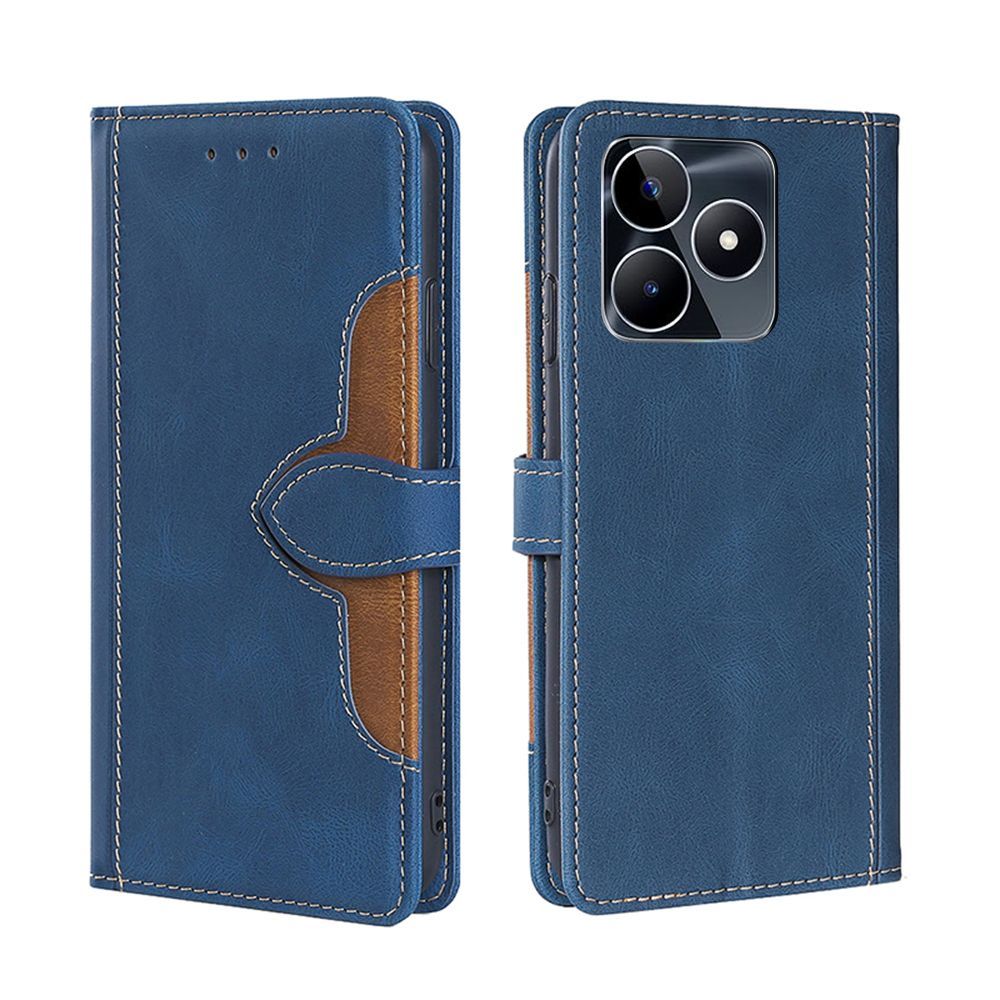 

Чехол-книжка MyPads для Realme C53 4G / Narzo N53 4G, Синий