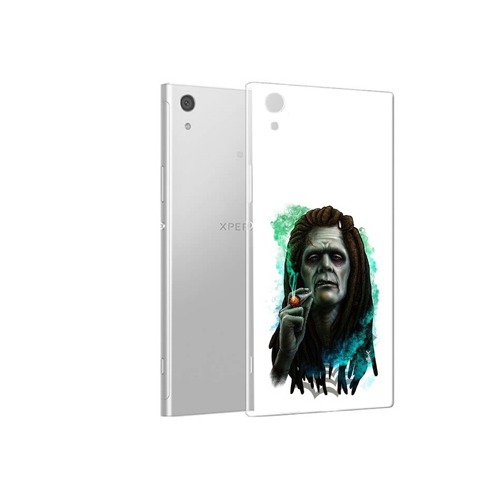 

Чехол MyPads Tocco для Sony Xperia XA1 зеленый мужчина с сигаретой (PT67093.240.360), Прозрачный, Tocco