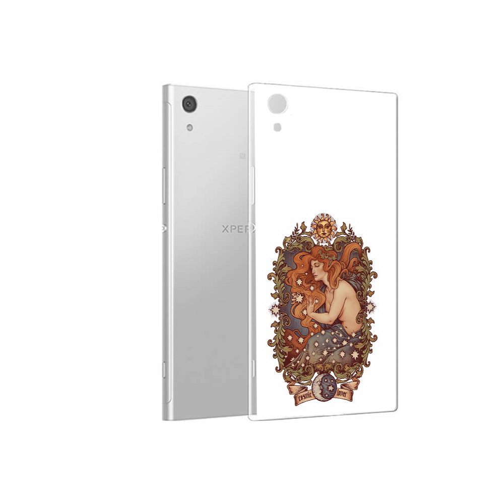 

Чехол MyPads Tocco для Sony Xperia XA1 звездная девушка абстракция (PT67093.240.351), Прозрачный, Tocco