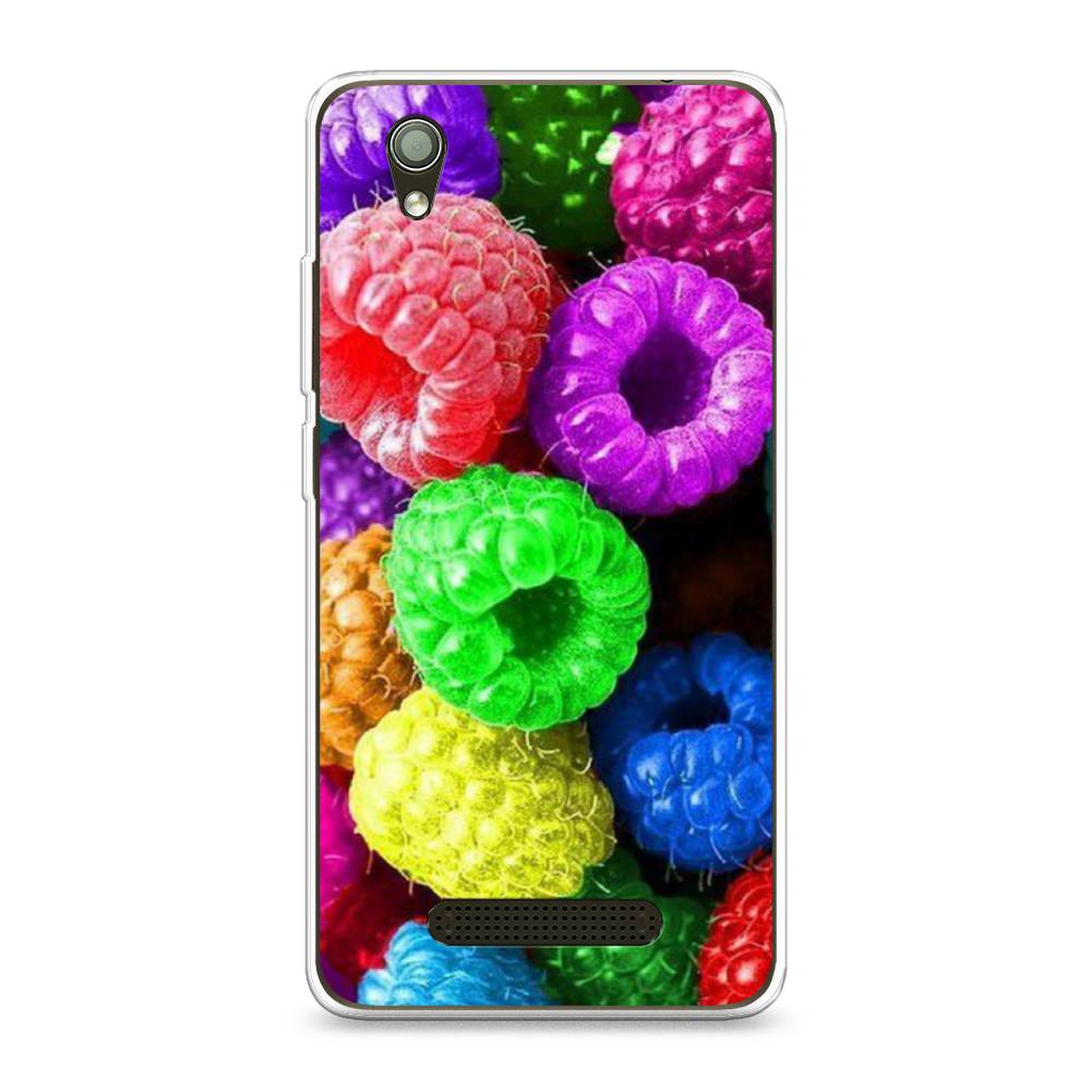 

Чехол Awog на ZTE Blade X3 / ЗТЕ Блэйд X3 "Разноцветная малина", 130650-10