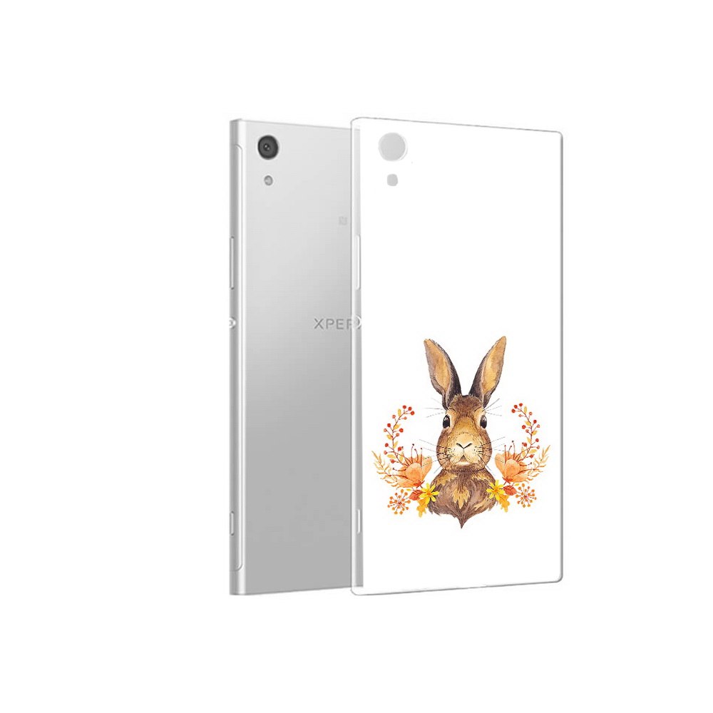 

Чехол MyPads Tocco для Sony Xperia XA1 зайка в цветах (PT67093.240.349), Прозрачный, Tocco
