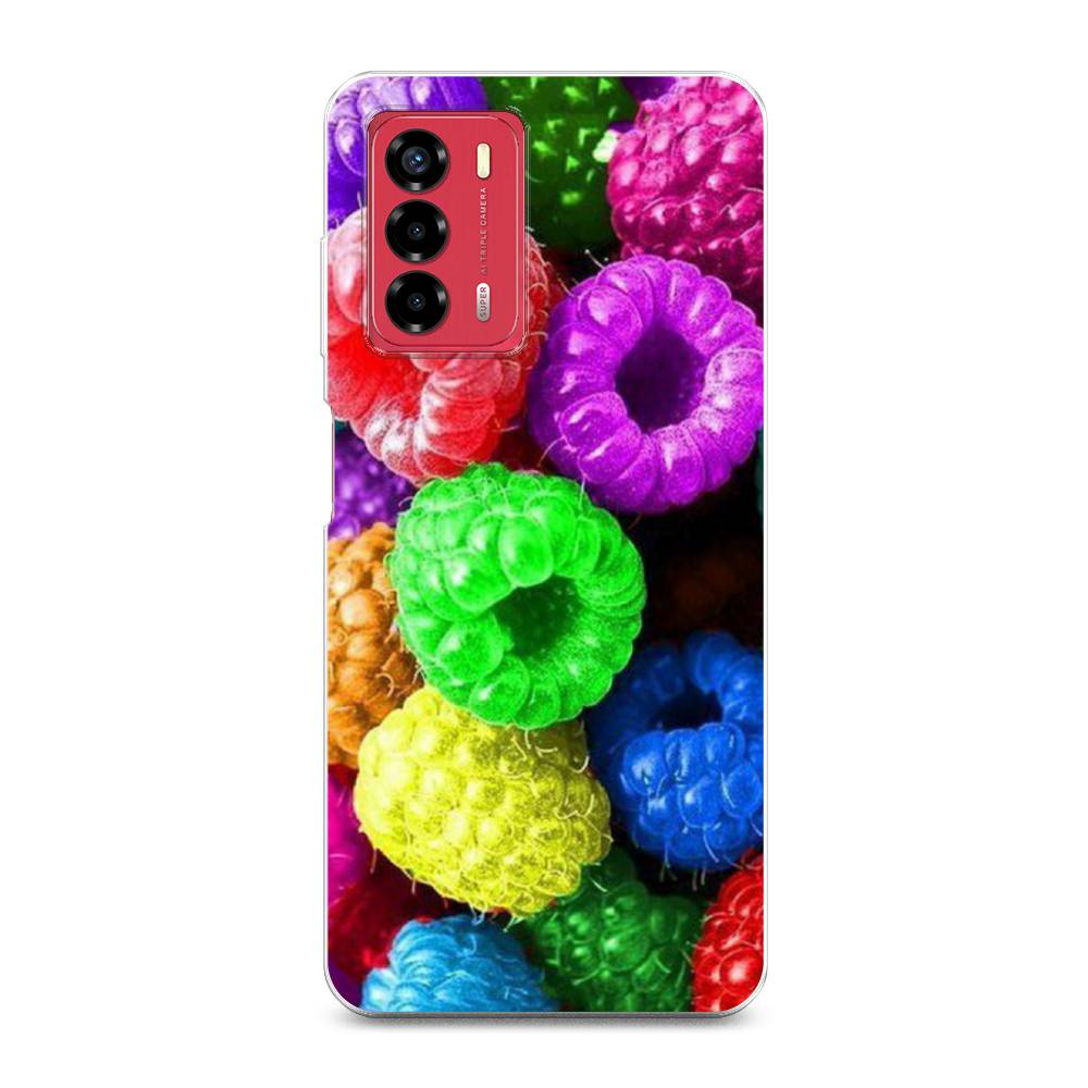

Чехол Awog на ZTE Blade V40 Vita / ЗТЕ Блэйд V40 Vita "Разноцветная малина", Разноцветный, 135650-10