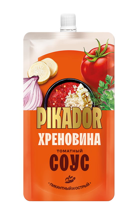 Соус PIKADOR томатный Хреновина, 200 г х 2 шт