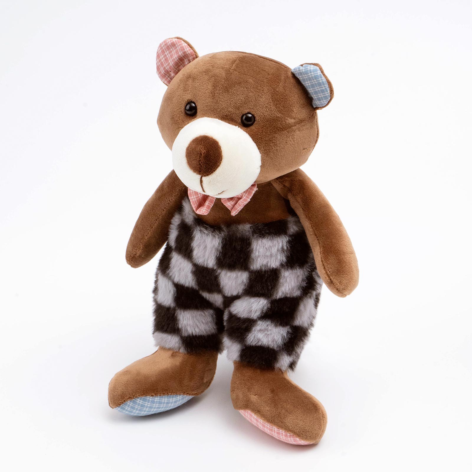 

Мягкая игрушка NoBrand Медведь, 22,5 см, коричневый, Медведь