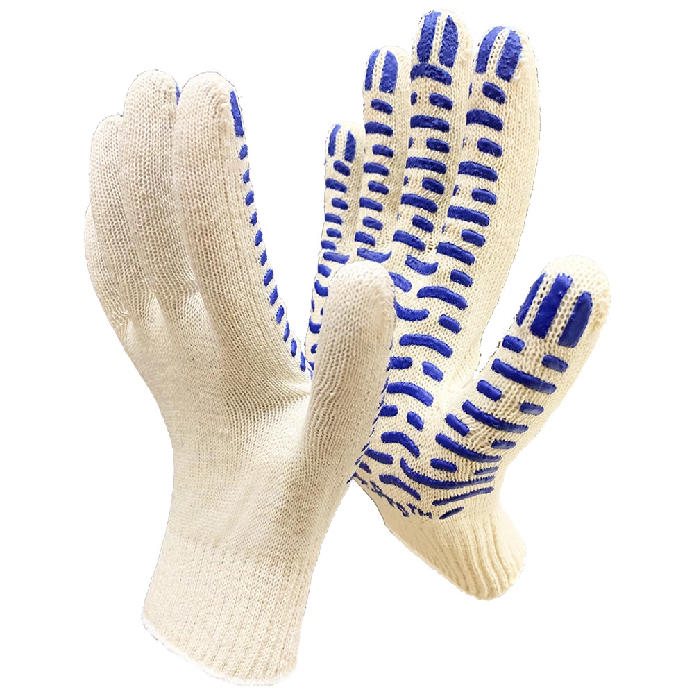 

Перчатки рабочие Master-Pro Актив-Волна 10 класс вязки, 20 пар 2310-AV-20-PVC, MASTPR