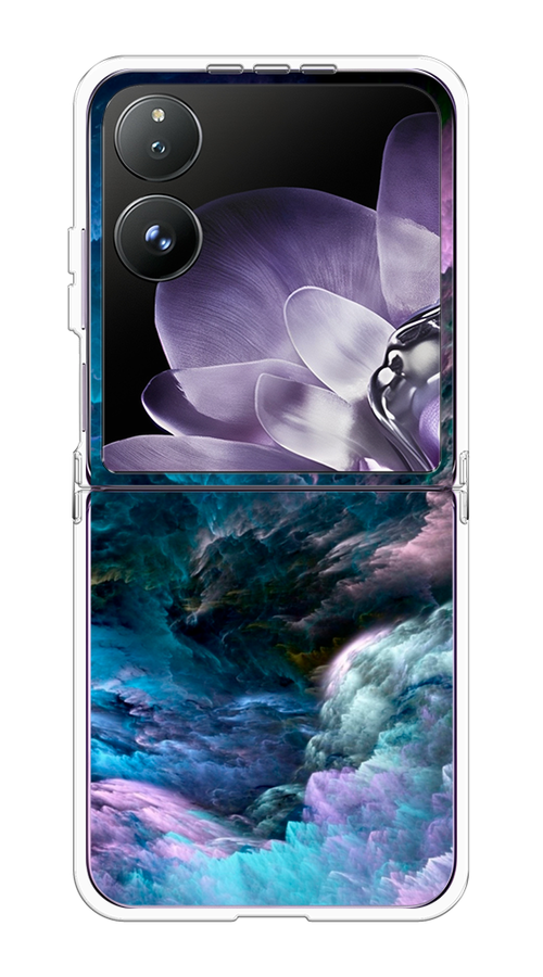 

Чехол на Xiaomi Mix Flip "Загадочное небо", Синий;фиолетовый, 323150-1