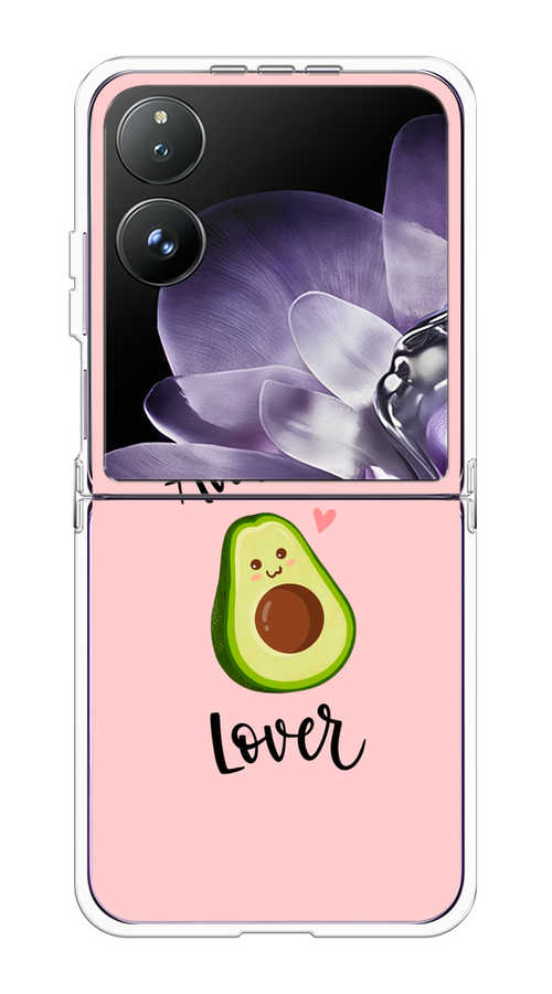 

Чехол на Xiaomi Mix Flip "Avocado lover", Розовый;зеленый, 323150-1