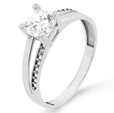 

Кольцо из серебра с фианитом р. 17,5 Kabarovsky 1-077-7900, 1-077-7900