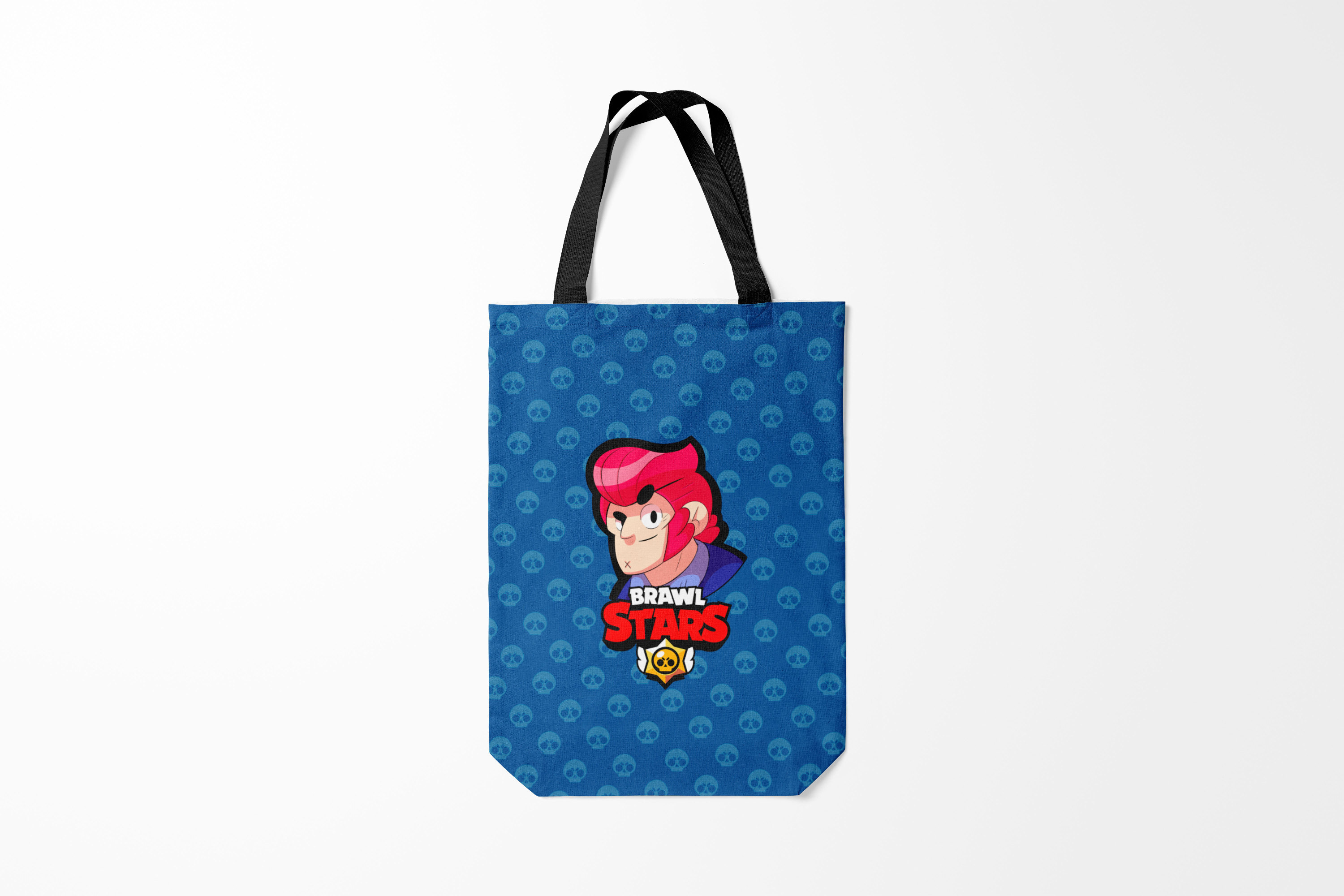 

Сумка шoппер унисекс Burnettie Brawl Stars, черный, Brawl Stars