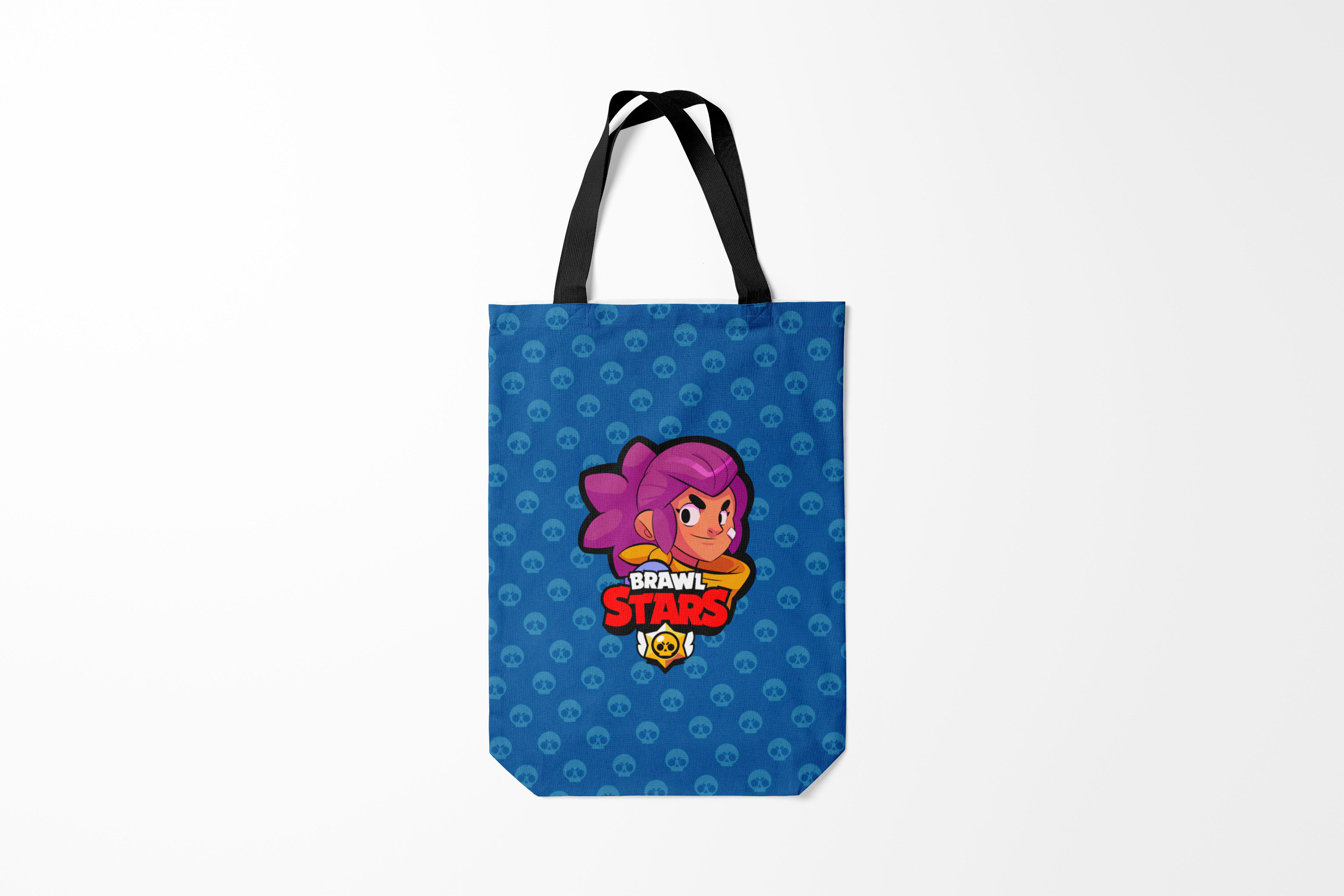 

Сумка шoппер унисекс Burnettie Brawl Stars, красный, Brawl Stars