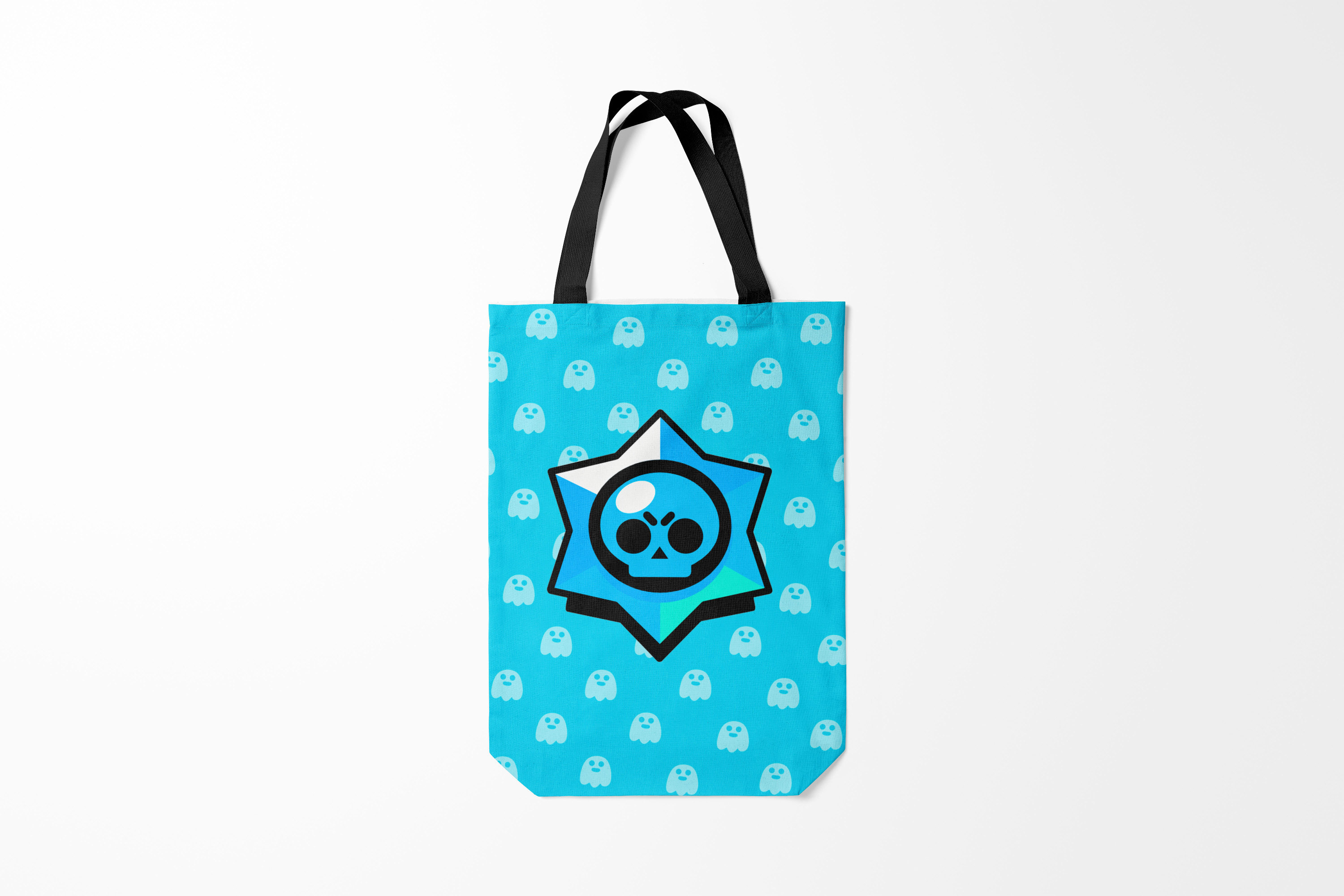 

Сумка шoппер унисекс Burnettie Brawl Stars, желтый, Brawl Stars
