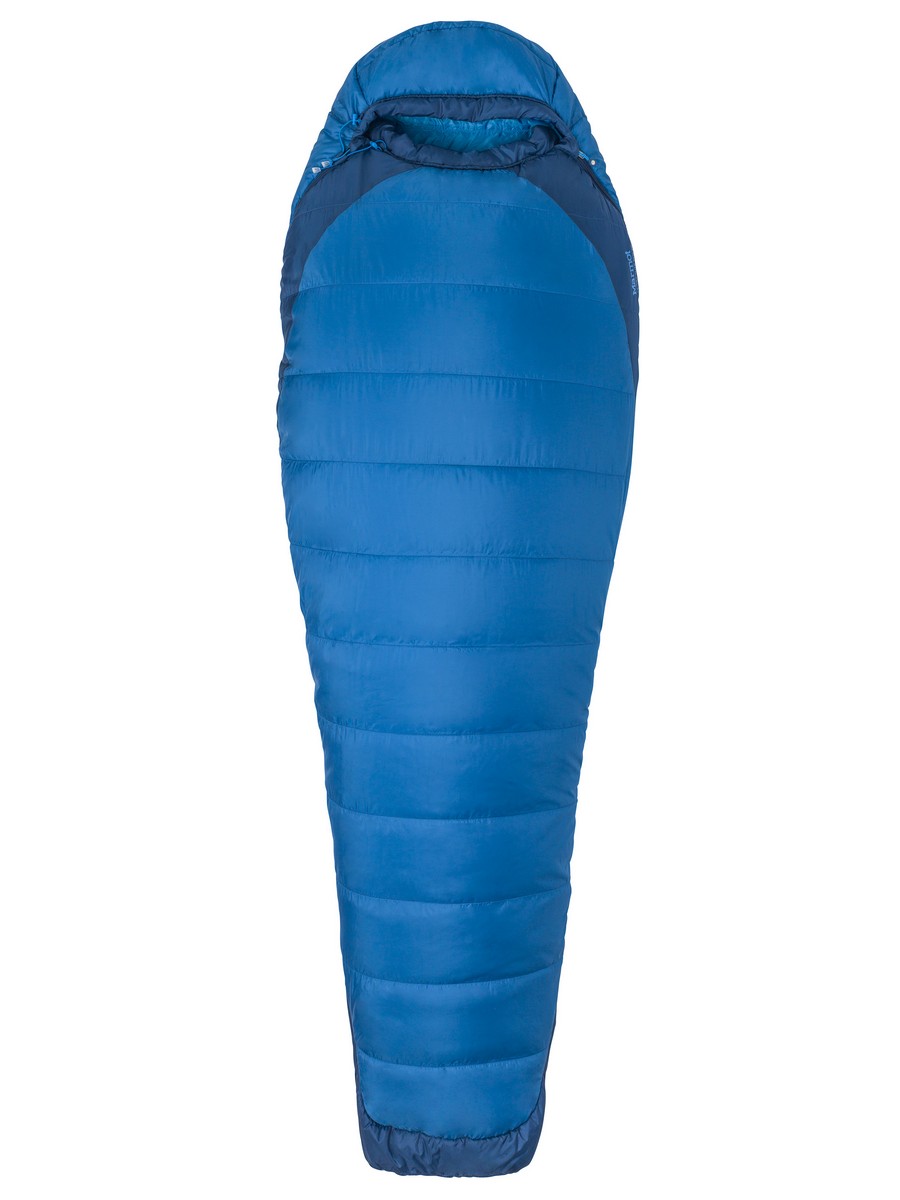 Спальный мешок Marmot Trestles Elite Eco estate blue/classic blue, левый