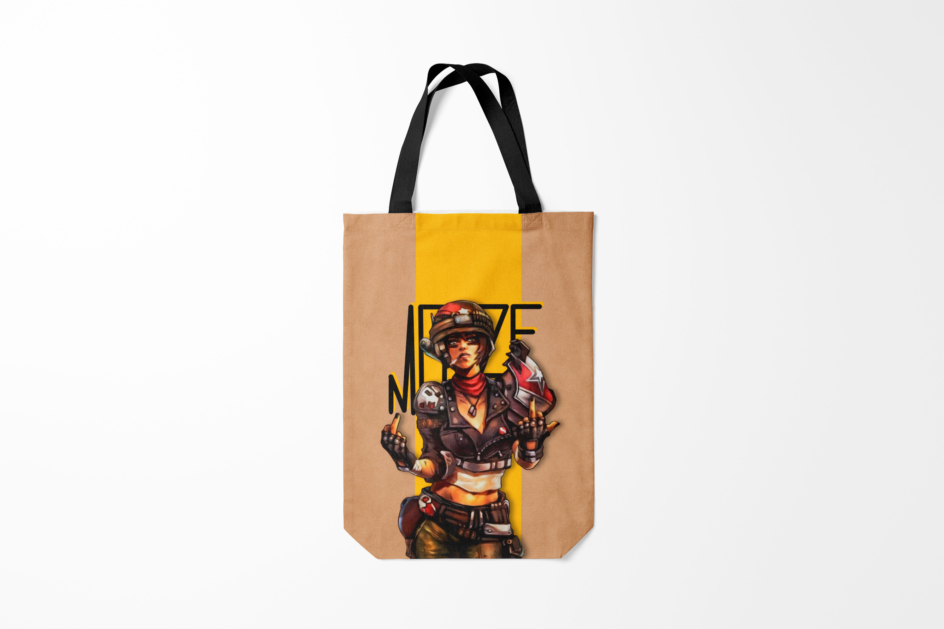 

Сумка шoппер унисекс Burnettie Borderlands 3, черный, Borderlands 3