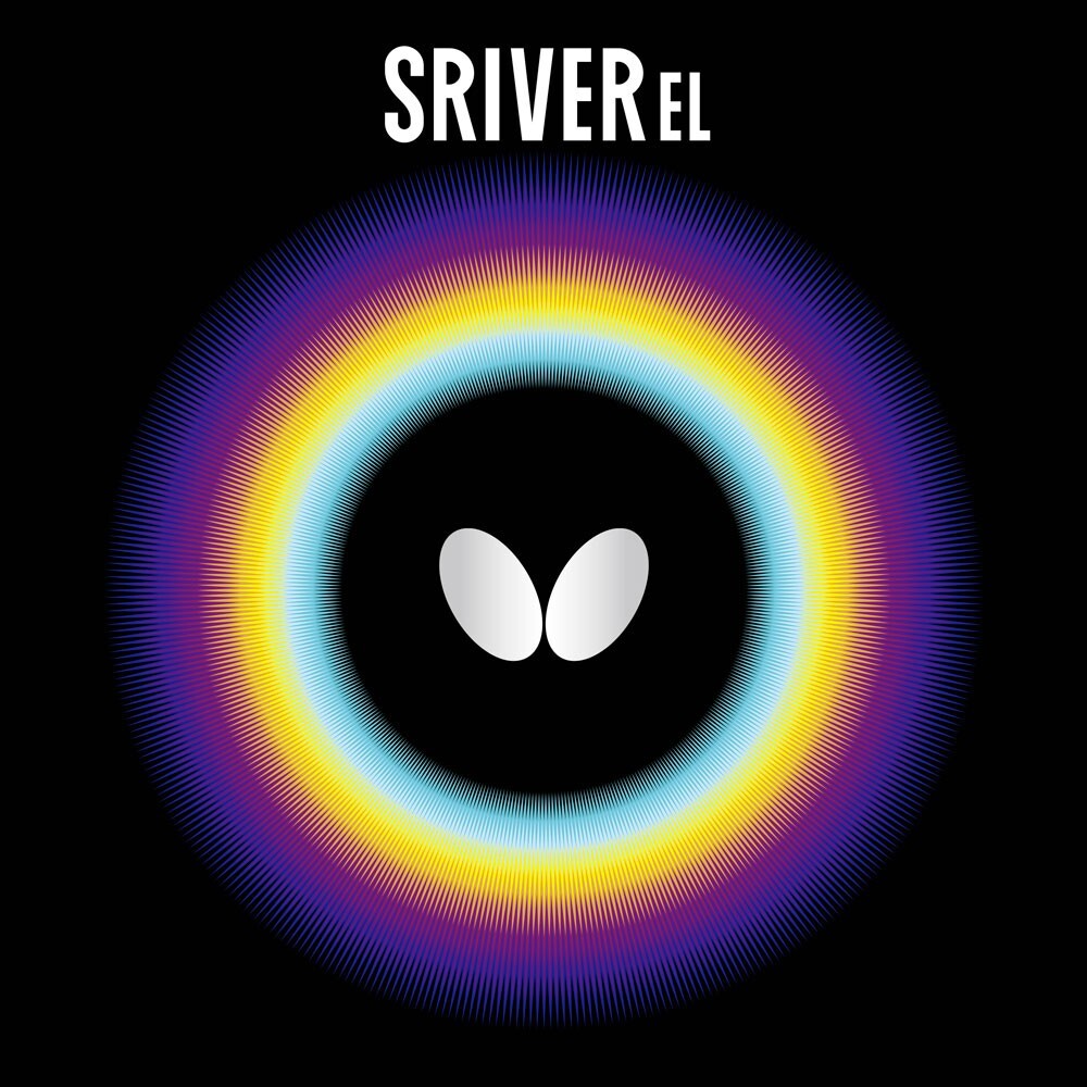 

Накладка для ракетки Butterfly Sriver EL красная, max, Красный