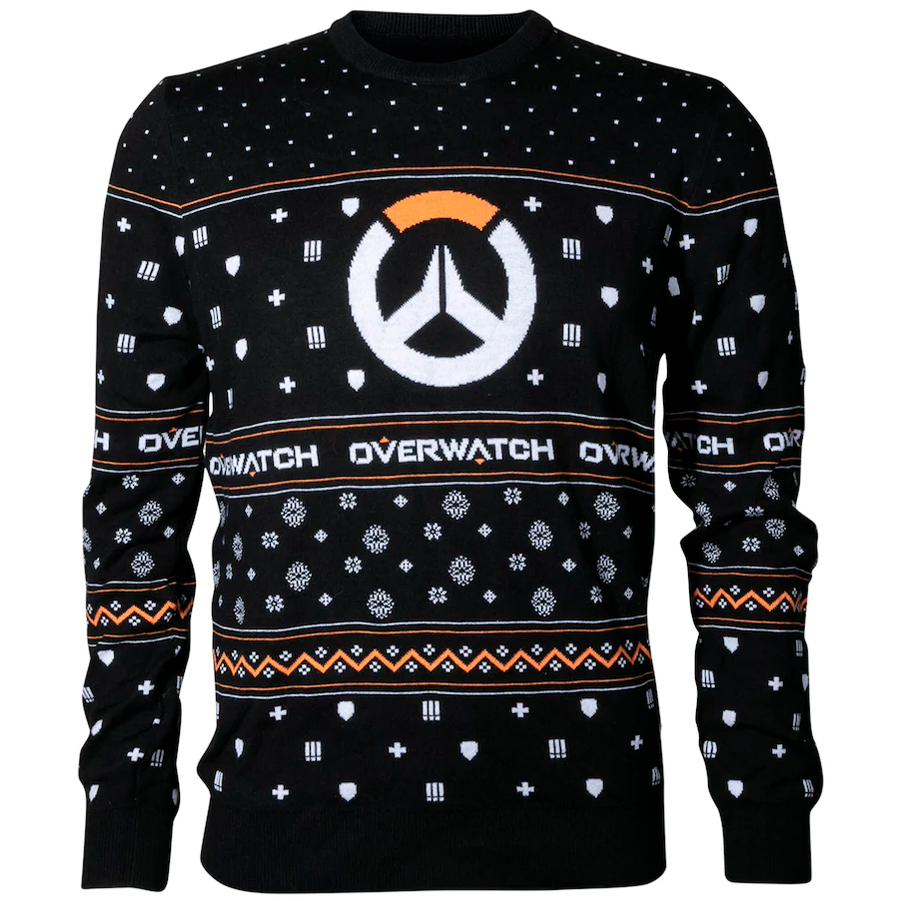 Свитер мужской Overwatch Overwatch Over The Holidays Ugly Holiday Sweater черный XXL