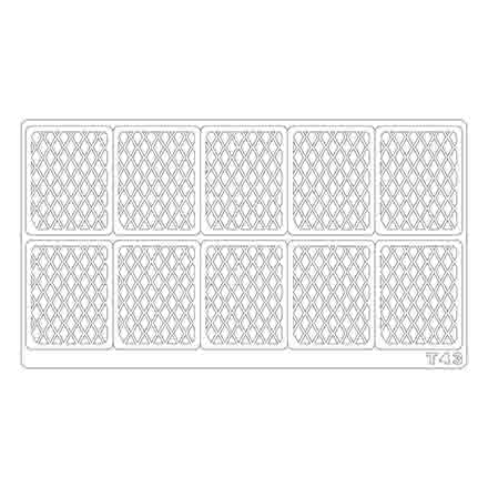

Трафареты для аэрографии Freedecor, T43