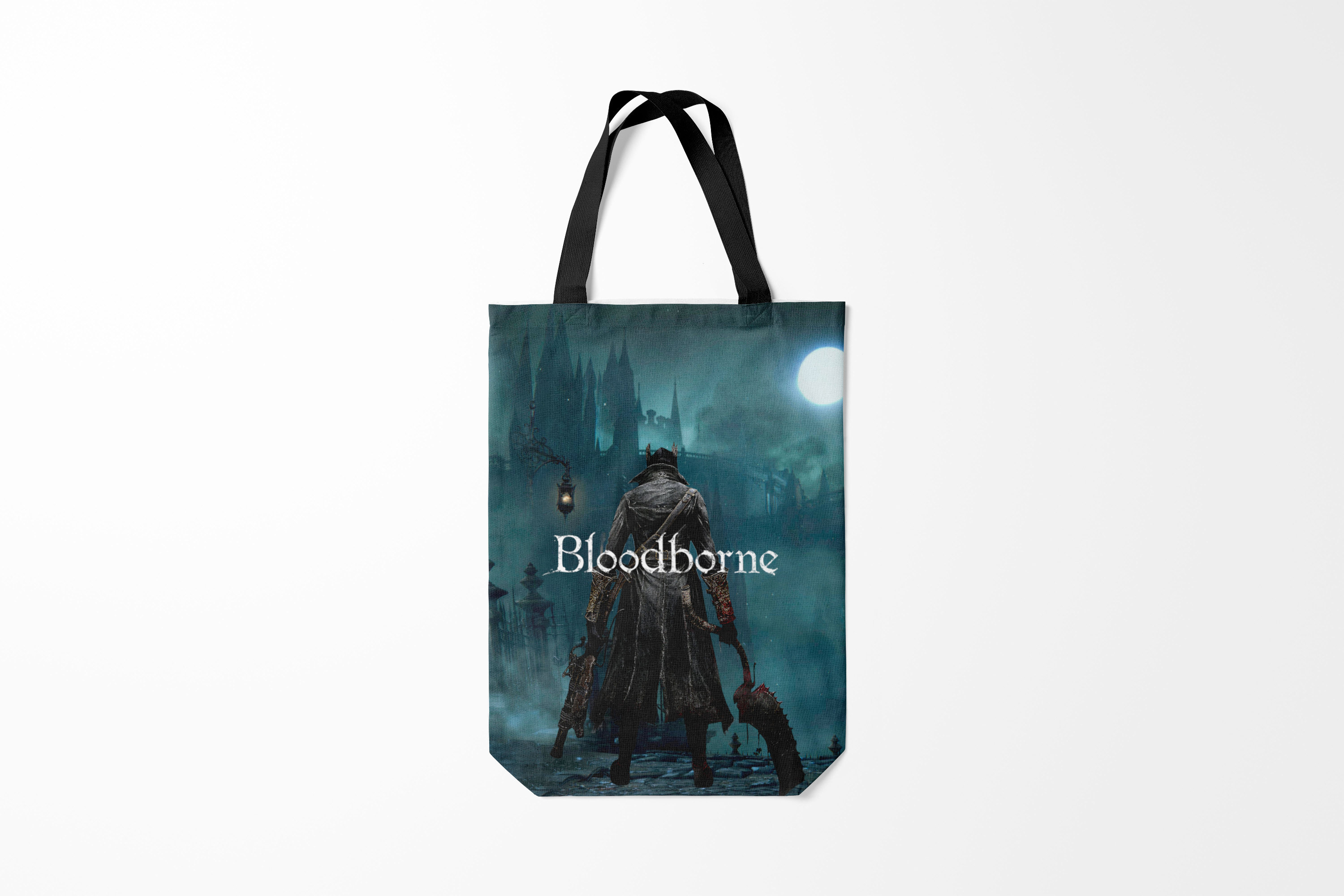 

Сумка шoппер унисекс Burnettie Bloodborne, серый, Bloodborne