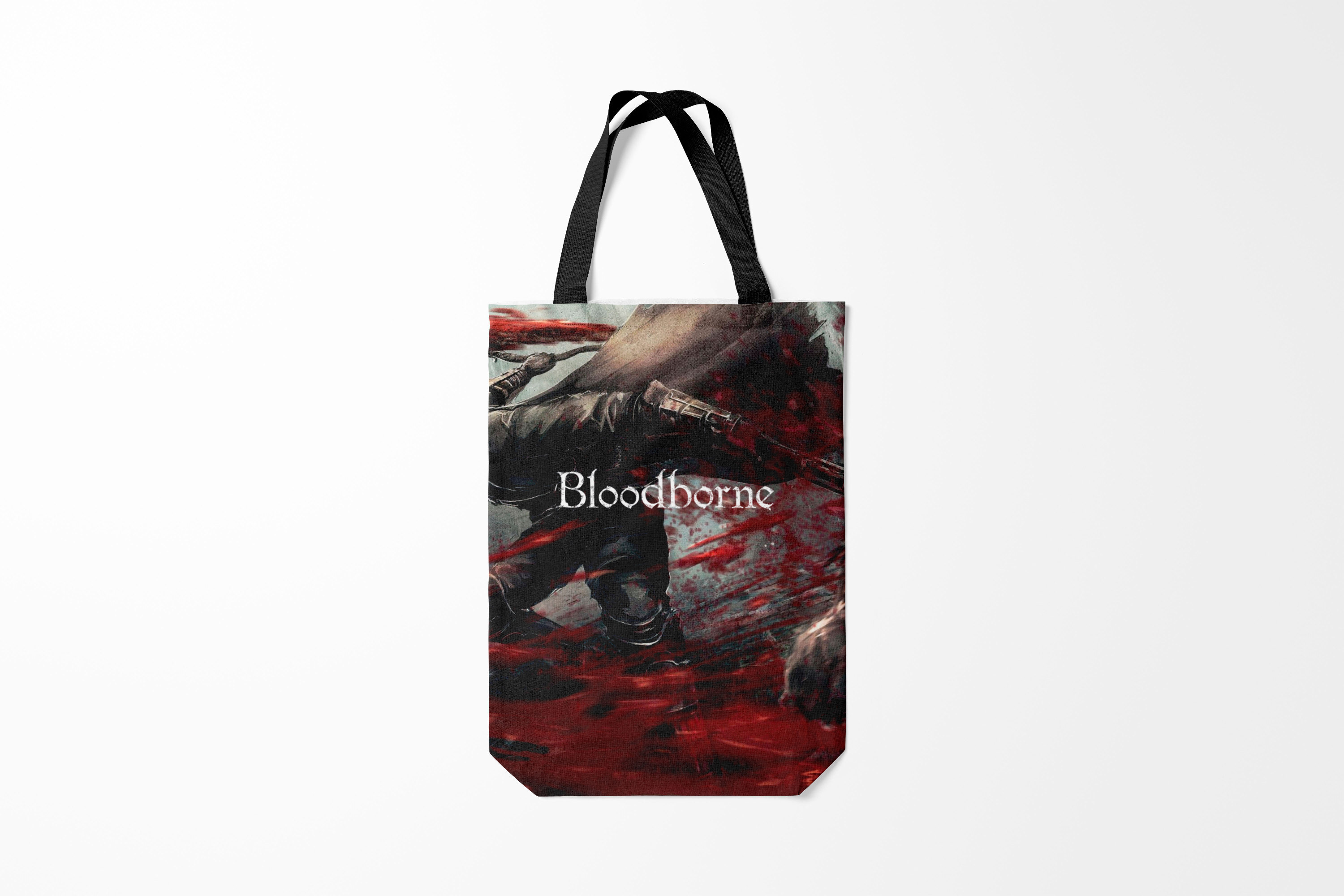 

Сумка шoппер унисекс Burnettie Bloodborne, красный, Bloodborne