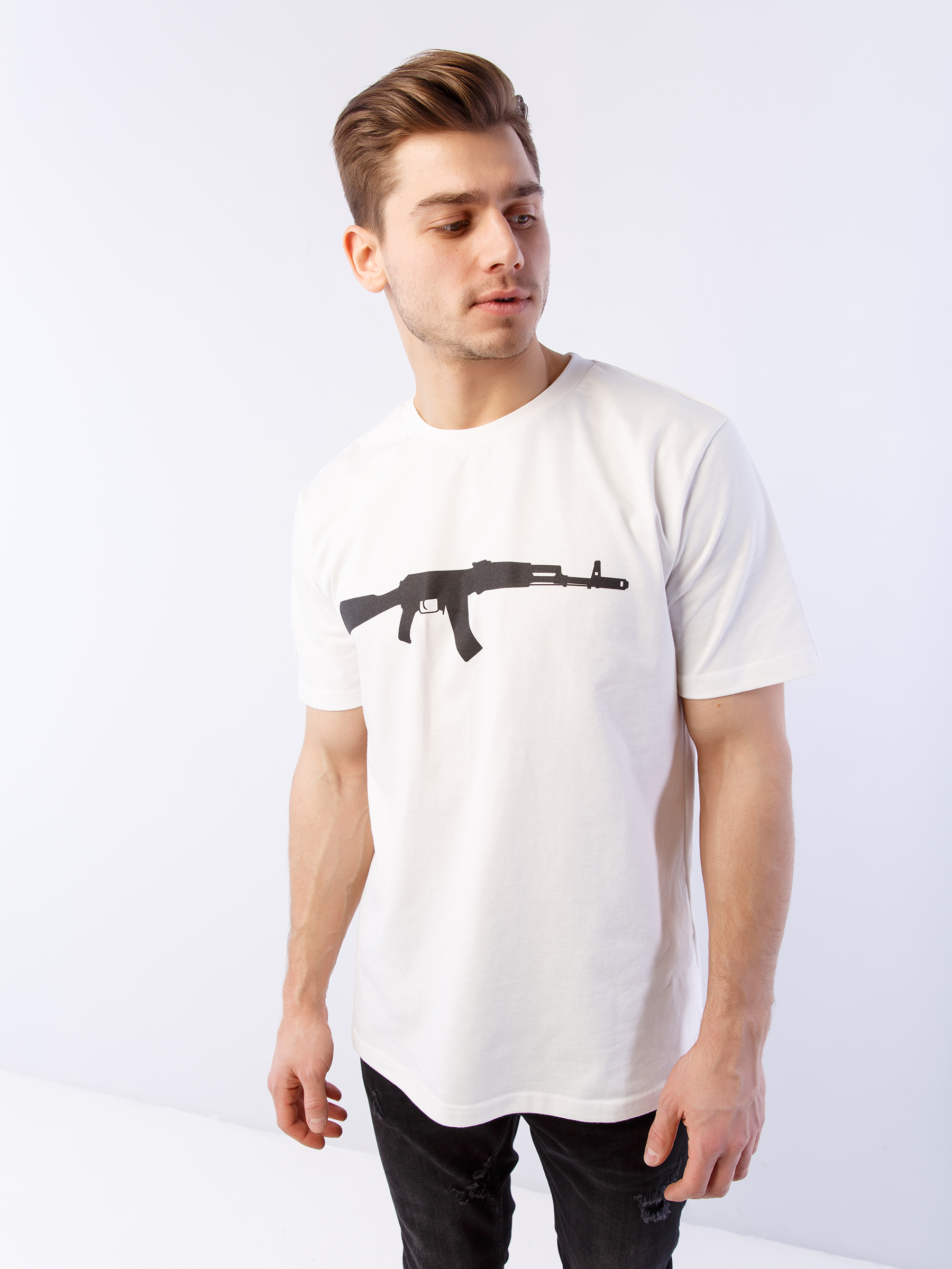 

Футболка мужская Black Star Wear MA1120-120 белая XS, MA1120-120