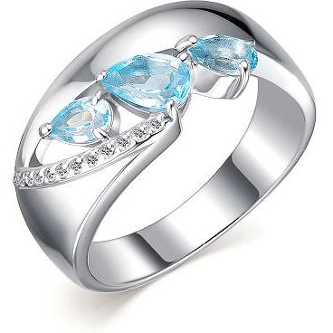 

Кольцо из серебра с фианитом р. 18 АЛЬКОР 01-2206_00ТБ-00, 01-2206_00ТБ-00