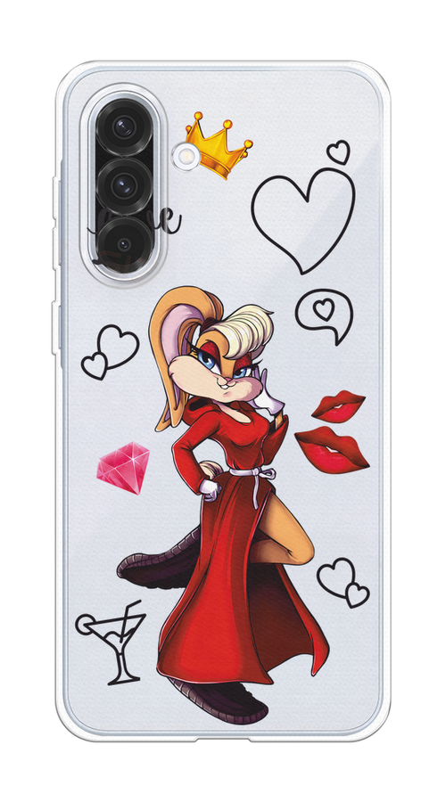 

Чехол на Samsung Galaxy A36 5G Rich Lola Bunny, Красный;бежевый;оранжевый, 2110650-1