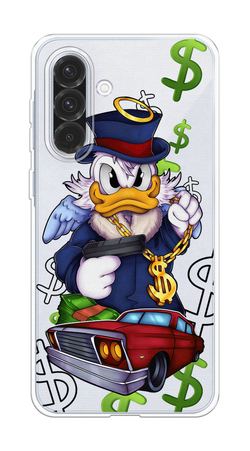 

Чехол на Samsung Galaxy A36 5G Scrooge McDuck with a Gold Chain, Красный;синий;белый, 2110650-1