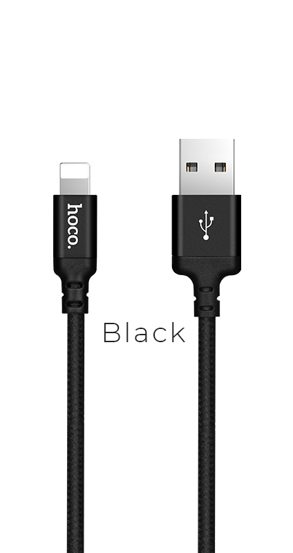 

Кабель Hoco X14 Times speed USB - Lightning 1 м, черный, X14 Times speed