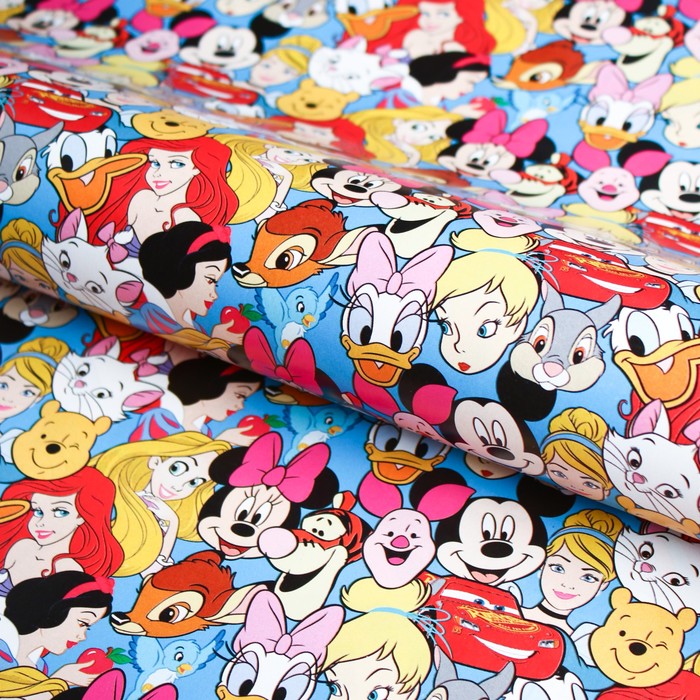 

Бумага упаковочная 60х90 см, Disney, Микки Маус и друзья