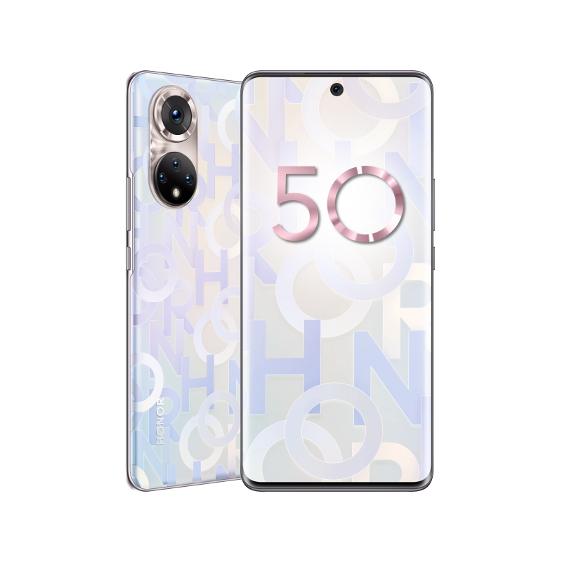 

Смартфон Honor 50 6/128GB перламутровый лого (6973316856606)