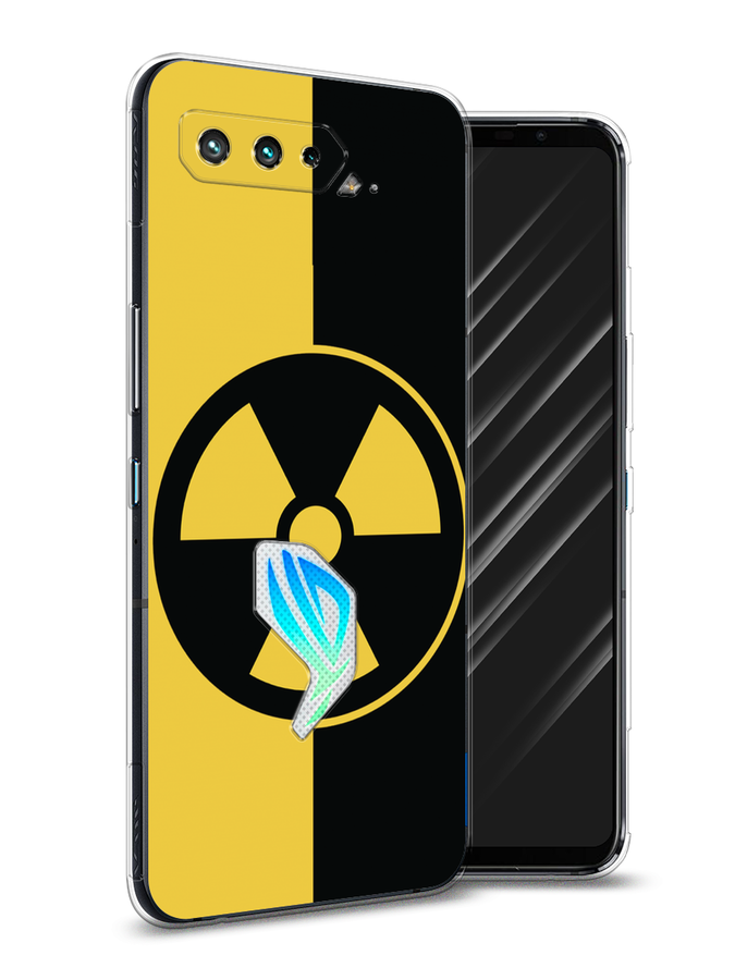 

Чехол Awog на Asus ROG Phone 5 "Эмблема черно-желтая", Желтый;черный, 44250-9