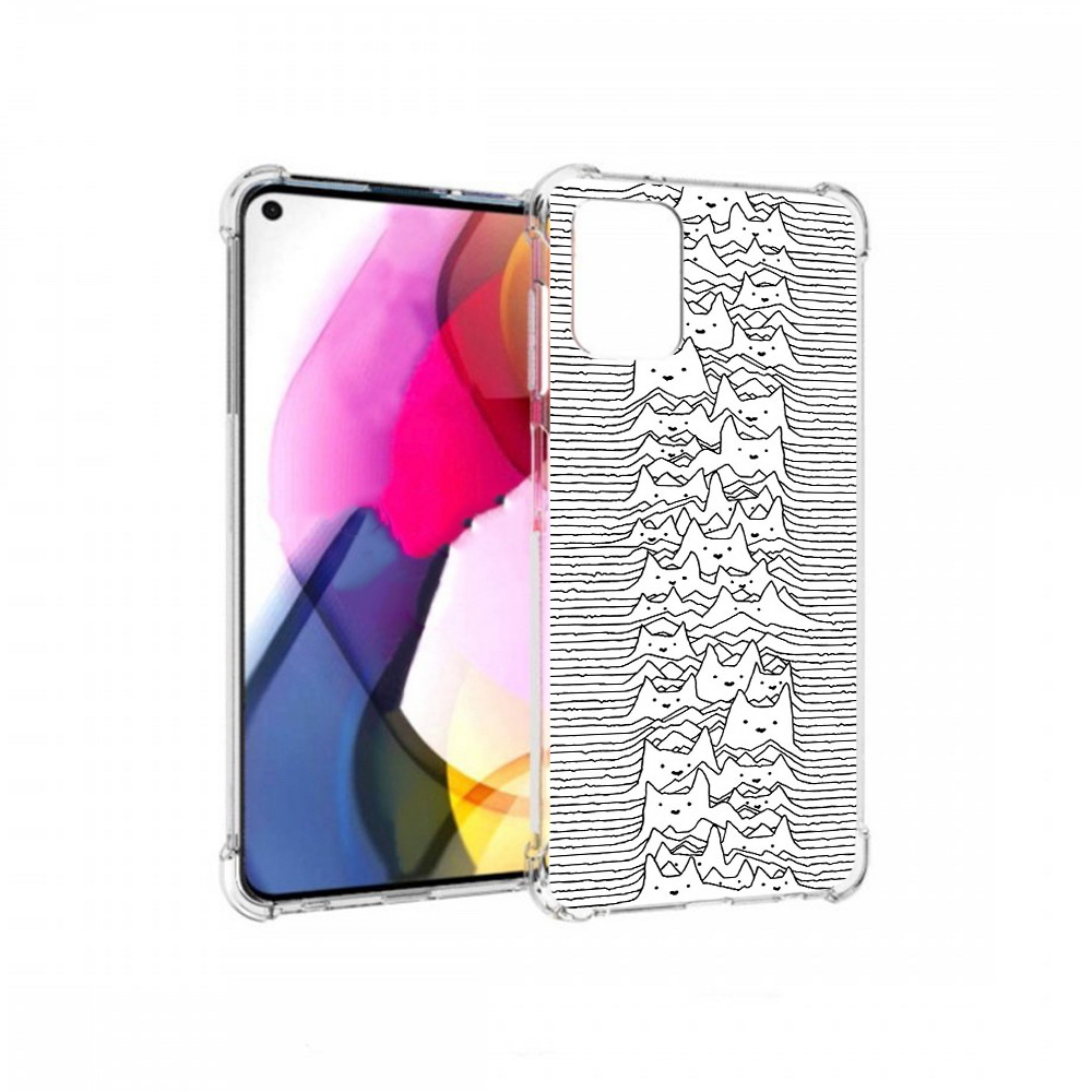 

Чехол MyPads Tocco для Motorola Moto G черно белые коты 3D (PT227060.366.682), Прозрачный, Tocco